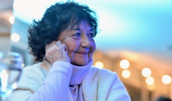 DORA BARRANCOS VISIT VILLA GESELL Y BRIND UNA CHARLA EN EL PIPACH